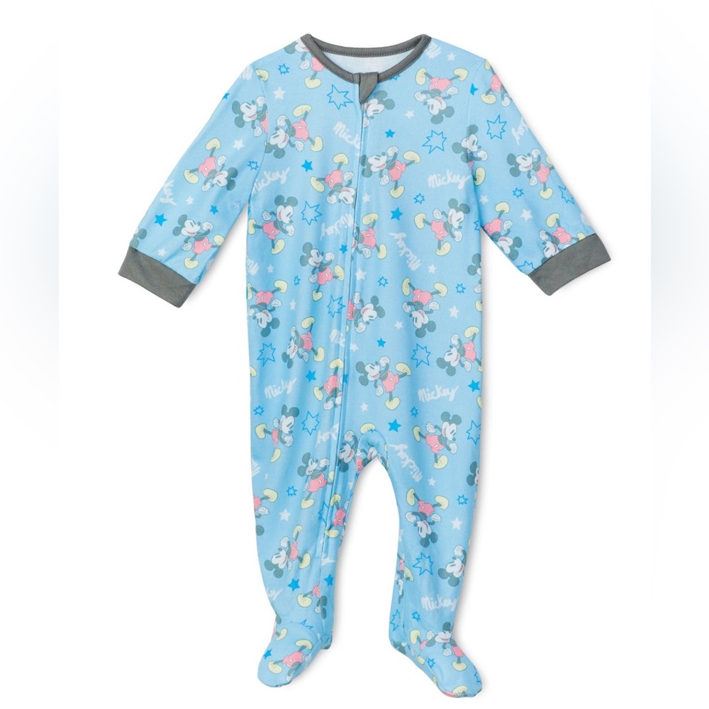 NWT! Disney's Mickey Mouse Ultra Soft Baby Boy Pajamas - 6 to 9 Months